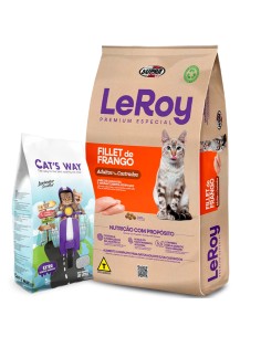 LeRoy gato adulto o Castrado pollo 10kg