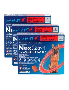 NEXGARD SPECTRA 30-60KG  (3 COMPRIMIDOS)