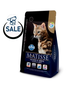 Matisse GATO Adulto Salmón y Arroz 7.5Kg