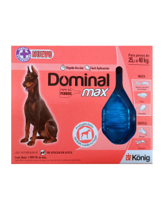 Pipeta Antipulgas Y Garrapatas Dominal Max Perros De 25 a 40 Kg