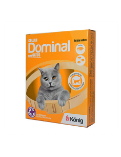Collar Antipulgas y Garrapatas Dominal Gatos