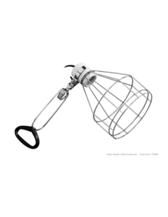 Lampara con Base de Porcelana 2