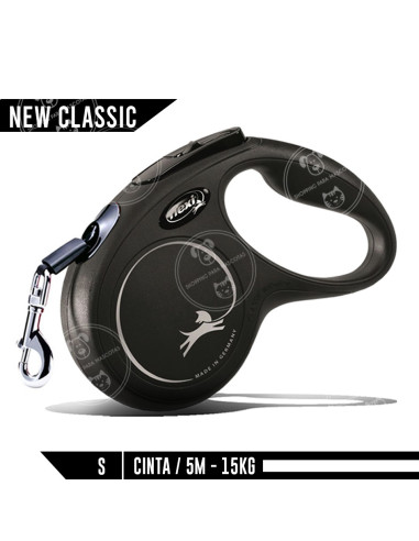 Flexi New Classic Cinta 5m/15kg
