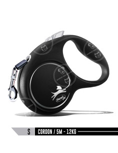 Flexi Black Design Cordón 5m/12kg