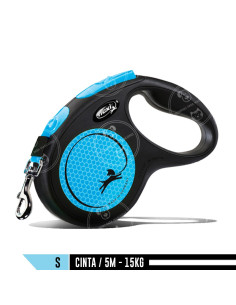 Flexi New Neón Cinta 5m/15kg