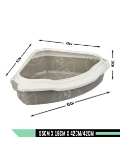 Bandeja Sanitaria Esquinera 2