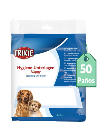 50 paños/Pañales entrenamiento clásicos 40x60cm