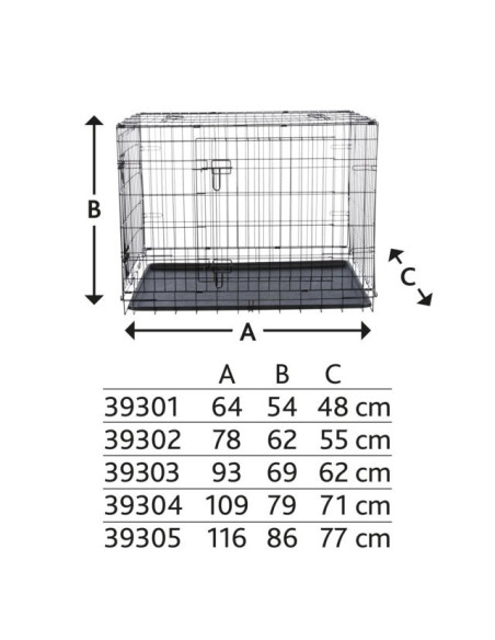 Jaula Kennel M-L